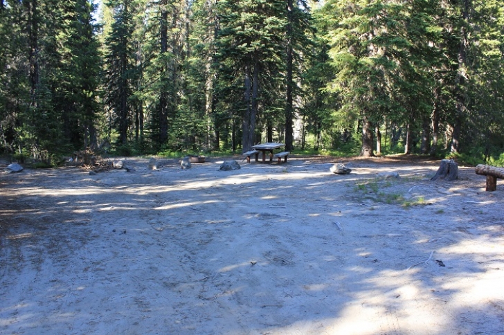 Camping in Washingtons Killen Creek Campground.