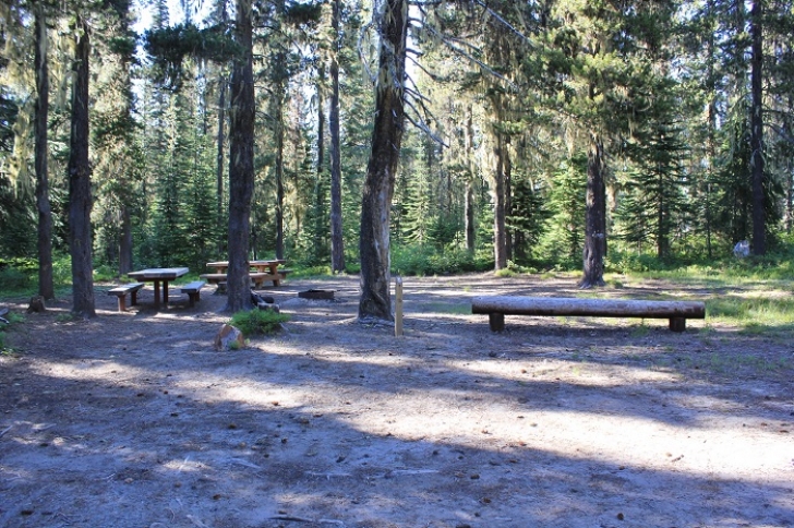 Camping in Washingtons Killen Creek Campground.