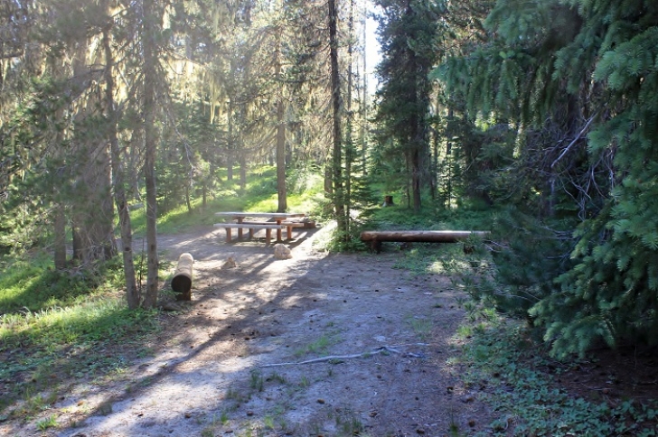Camping in Washingtons Killen Creek Campground.