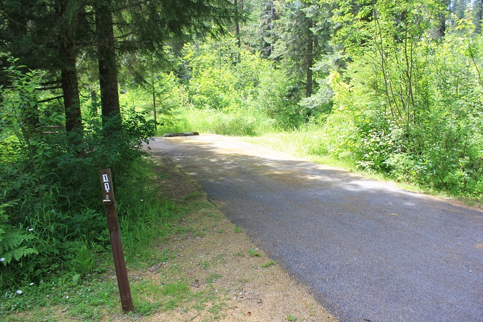 Kit Price Campground on the Coeur d'Alene River.