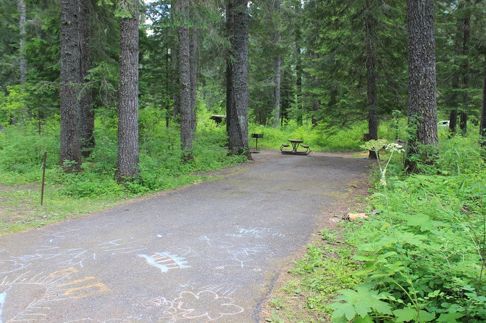 Campsite 27 in Loop B