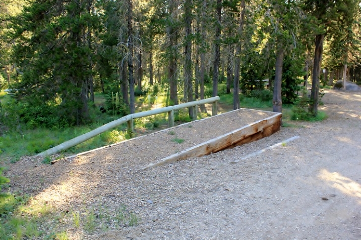 Camping in Washingtons Keenes Horse Campground.