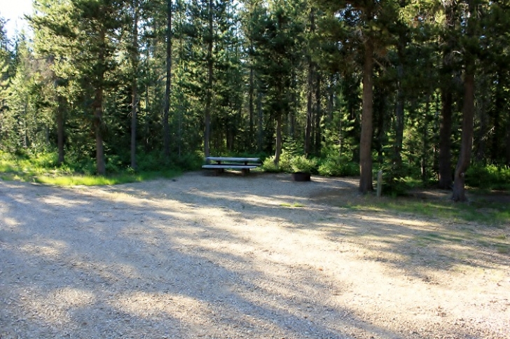 Camping in Washingtons Keenes Horse Campground.