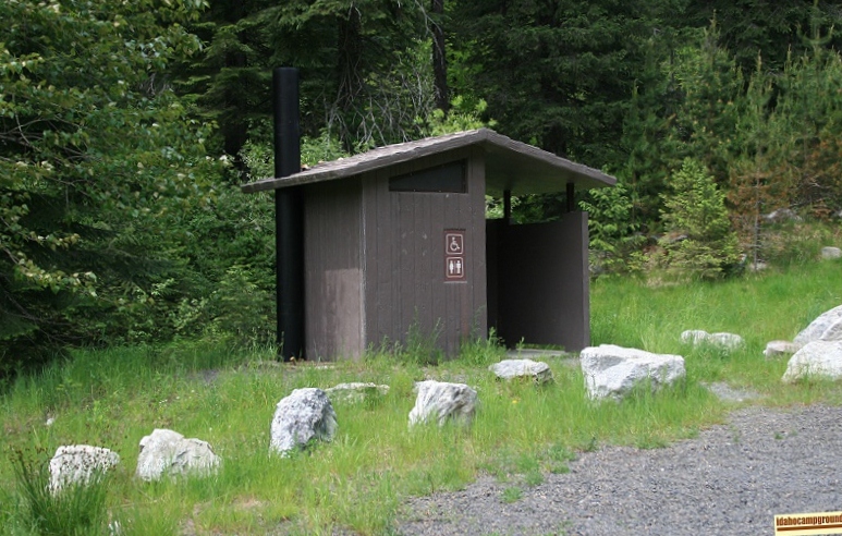 Leggett Creek outhouse