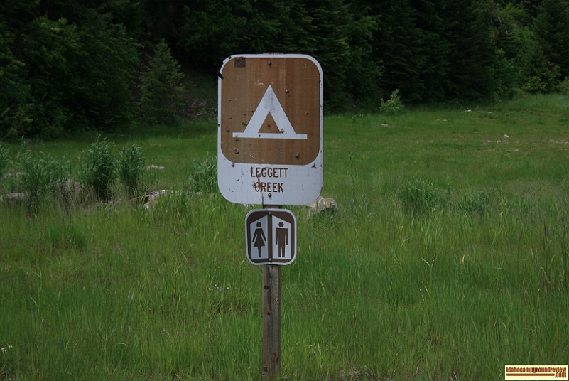 Leggett Creek Campground on the Clearwater River