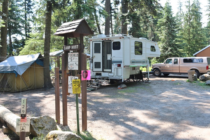 Lionhead Campground review, part of Preist Lake State Park - Facilities.