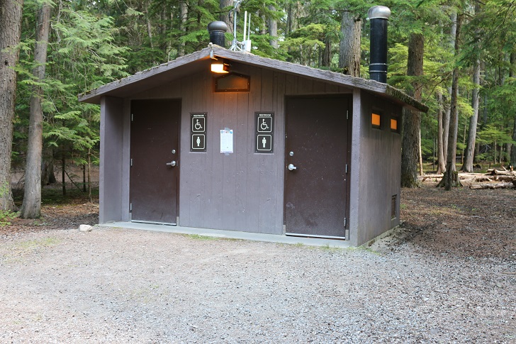 Lionhead Campground review, part of Preist Lake State Park - Facilities.