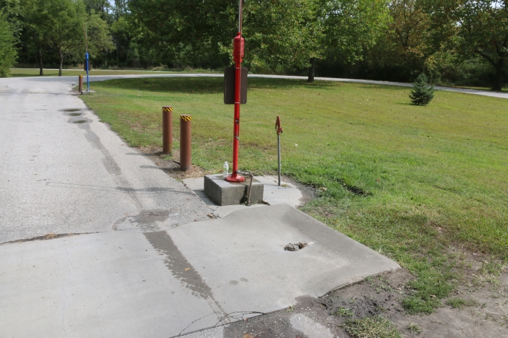 Camping at Louisville State Recreation Area on the Platte River  Nebraska