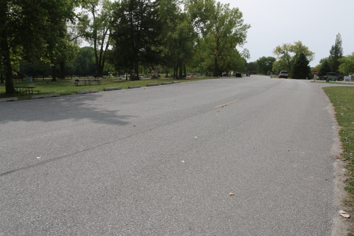 Camping at Louisville State Recreation Area on the Platte River  Nebraska