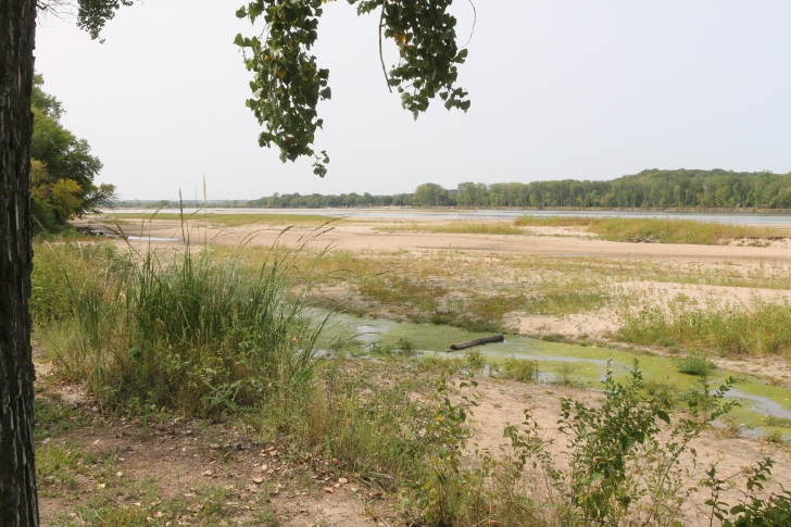 Camping at Louisville State Recreation Area on the Platte River  Nebraska