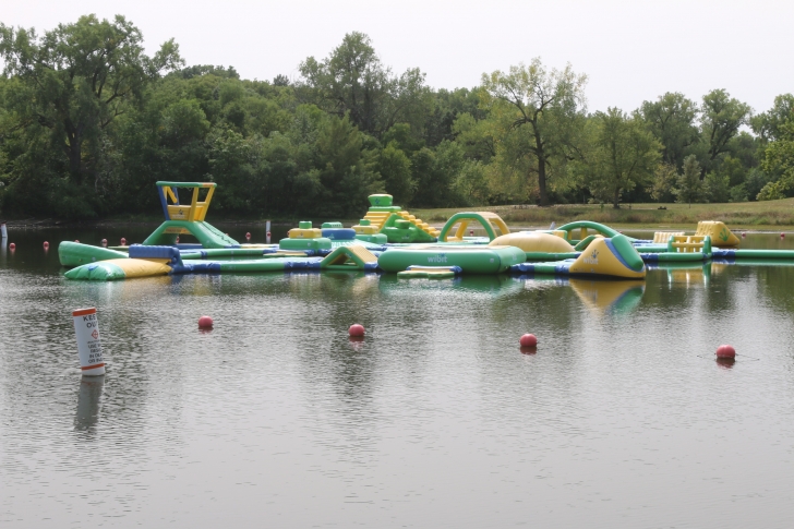 Camping at Louisville State Recreation Area on the Platte River  Nebraska