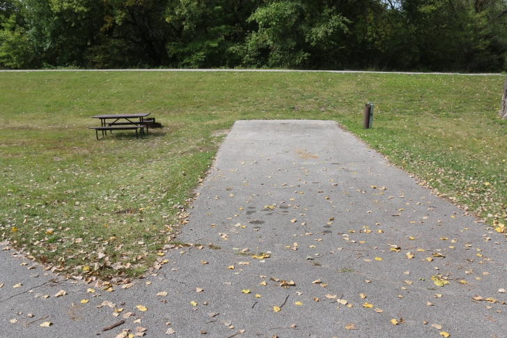 Camping at Louisville State Recreation Area on the Platte River  Nebraska