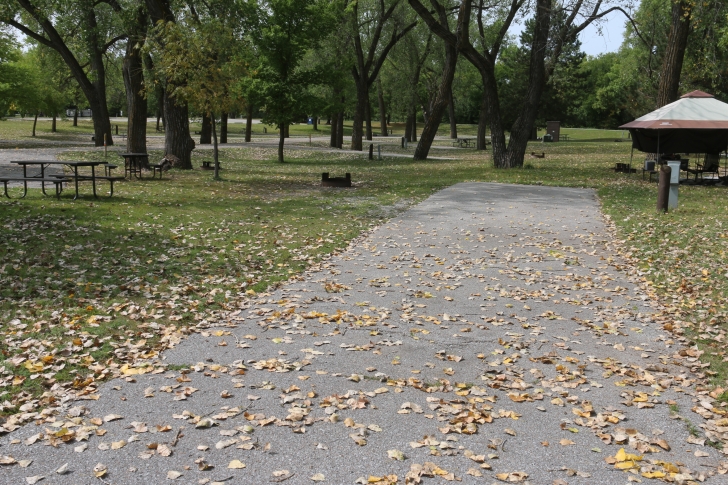 Camping at Louisville State Recreation Area on the Platte River  Nebraska
