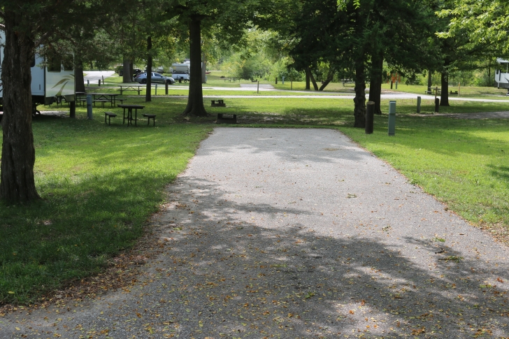 Camping at Louisville State Recreation Area on the Platte River  Nebraska