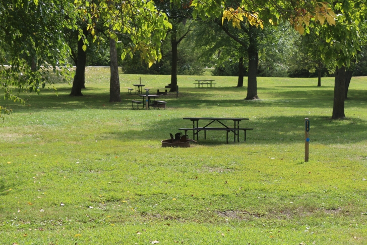 Camping at Louisville State Recreation Area on the Platte River  Nebraska