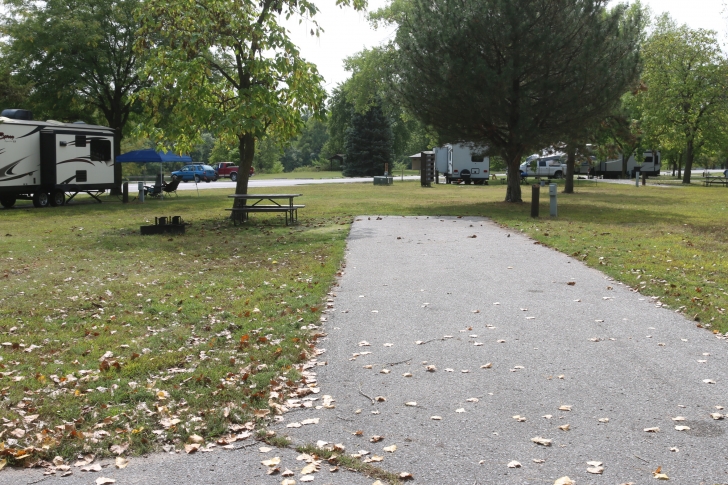 Camping at Louisville State Recreation Area on the Platte River  Nebraska