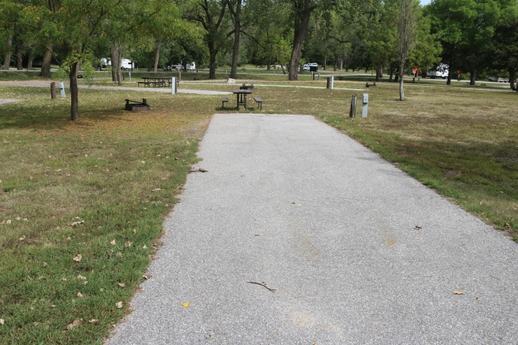 Camping at Louisville State Recreation Area on the Platte River  Nebraska