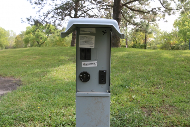 Camping at Louisville State Recreation Area on the Platte River  Nebraska