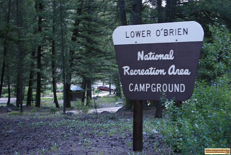 The sign at the entrance to Lower O