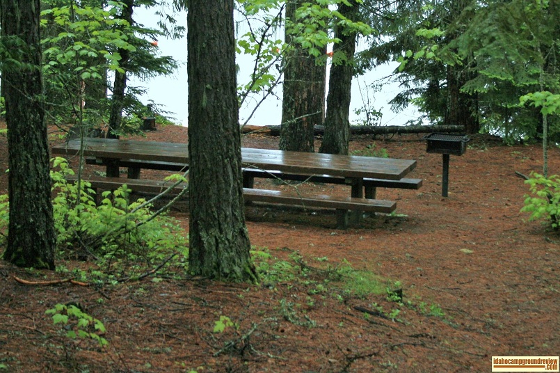 Luby Bay Campground on Priest Lake
