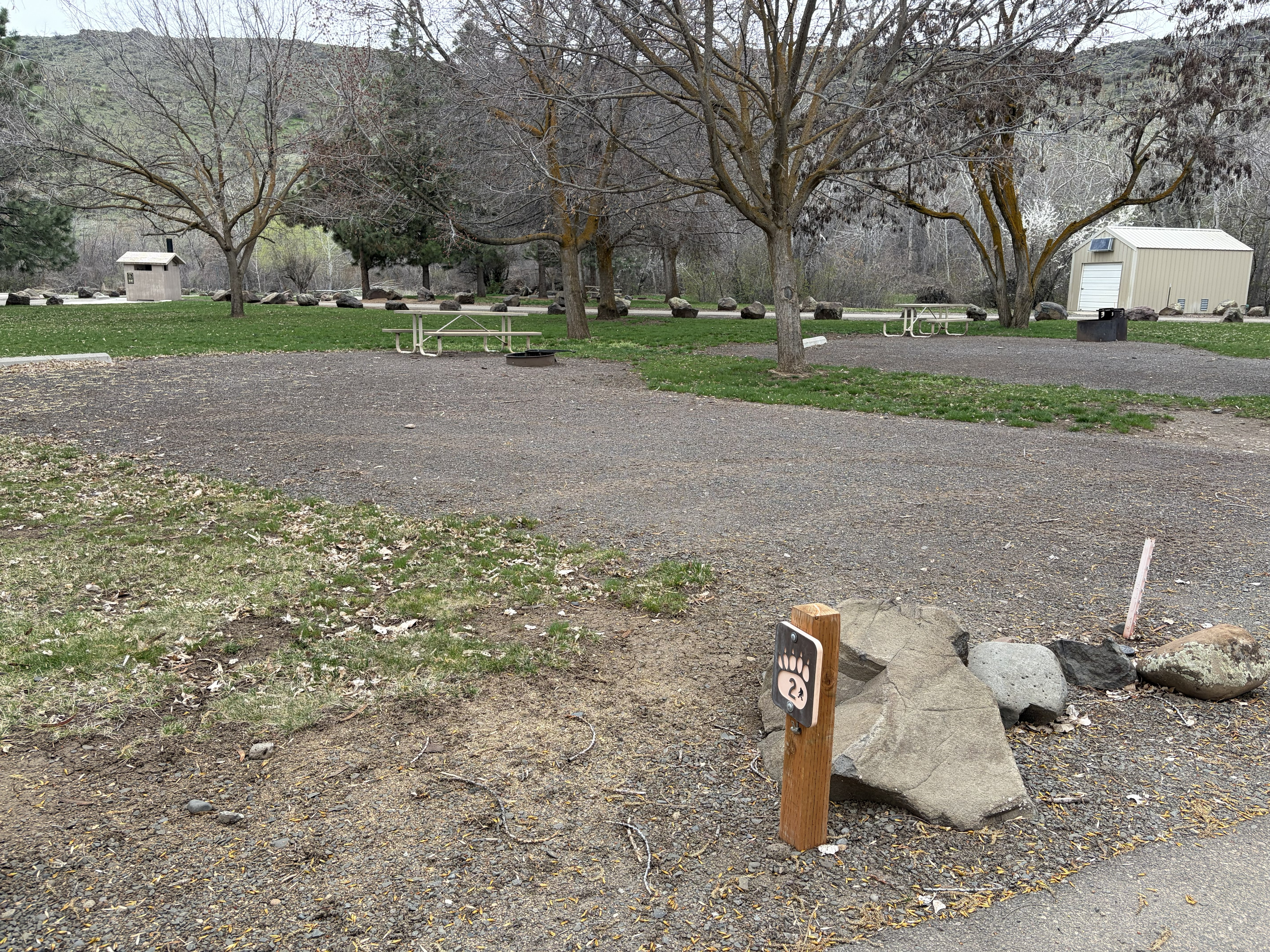 Mann Creek Campground - Campsites