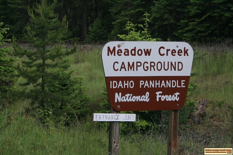 Meadow Creek Campground in the Kaniksu National Forest