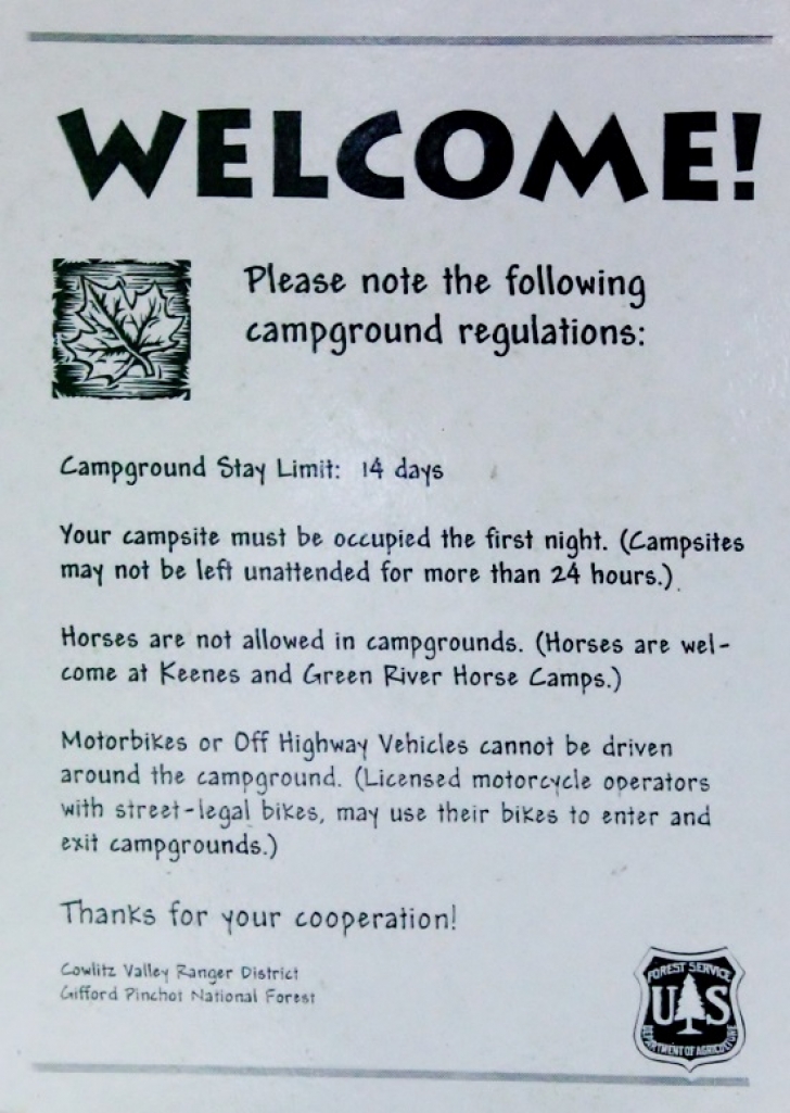 Camping in Washingtons North Fork Campground