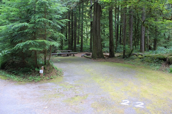 Camping in Washingtons North Fork Campground