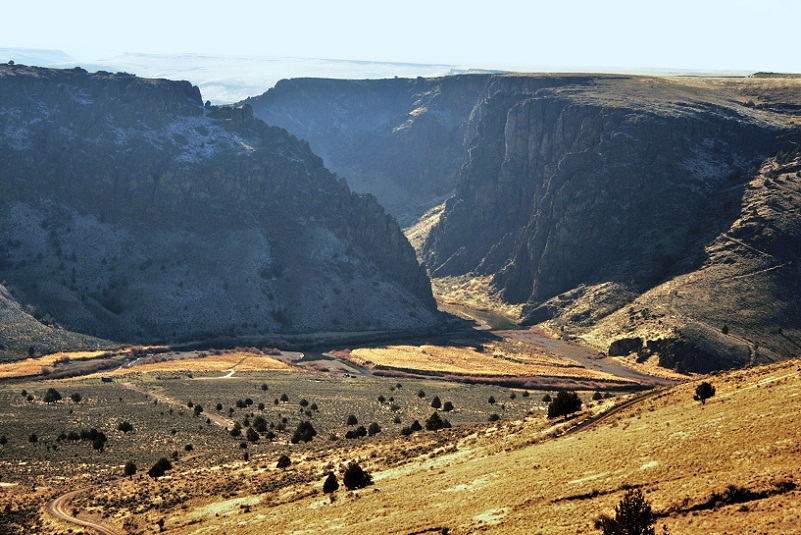North Fork Owyhee River canyon.