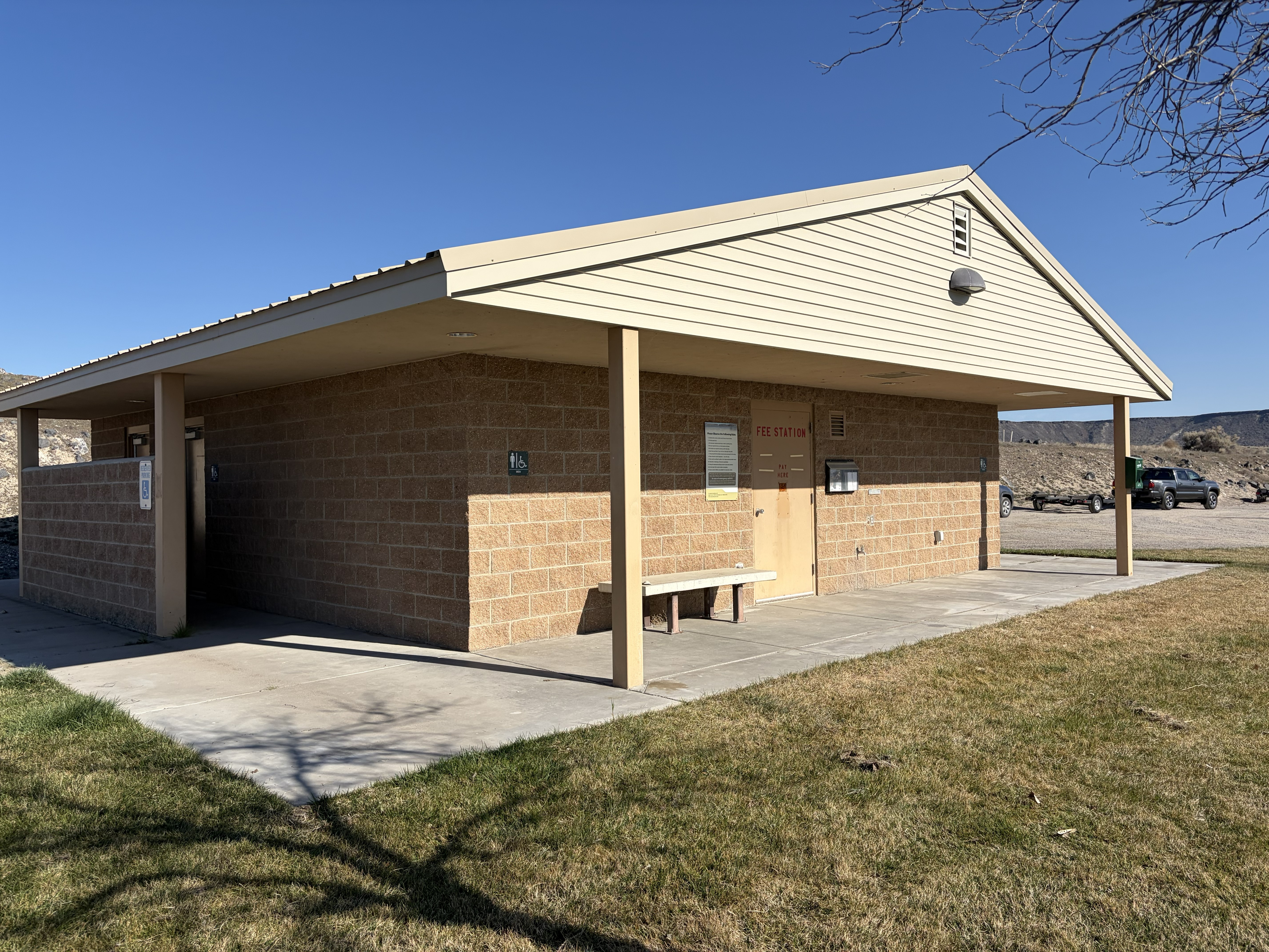 One of the restrooms.