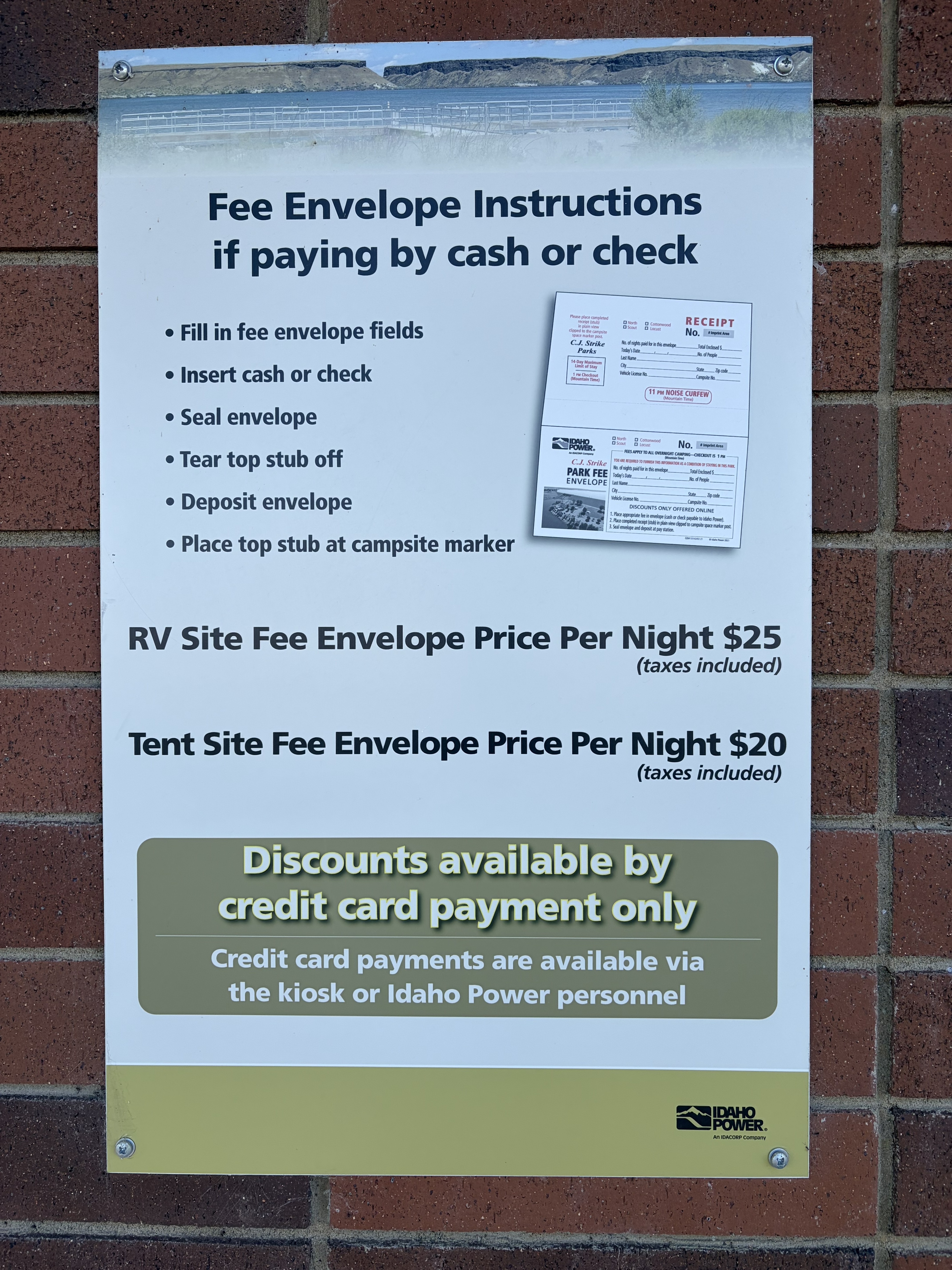 North Park Campground Info