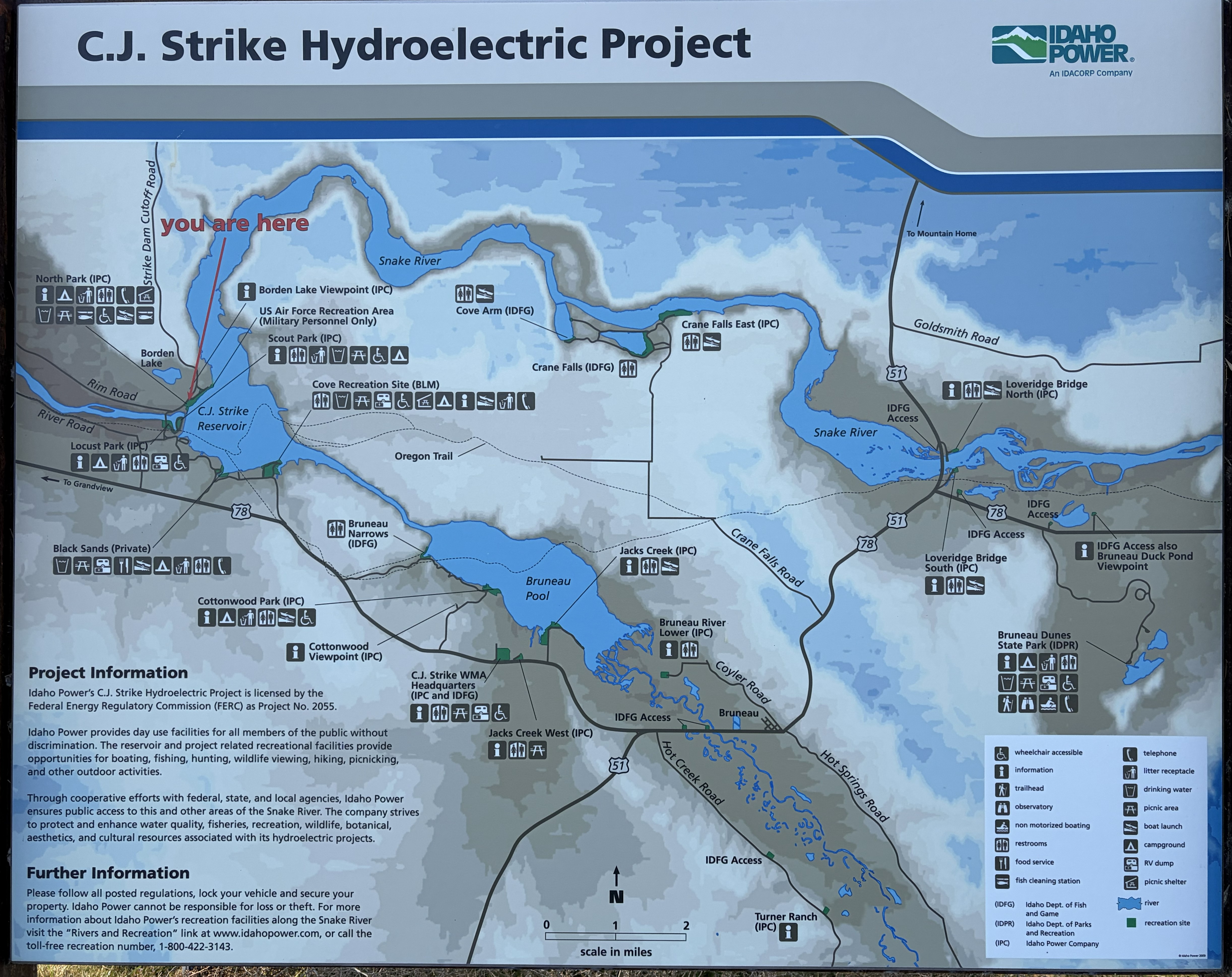 North Park Campground Info