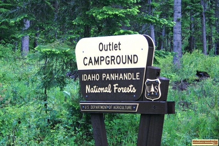 Outlet Campground on Priest Lake