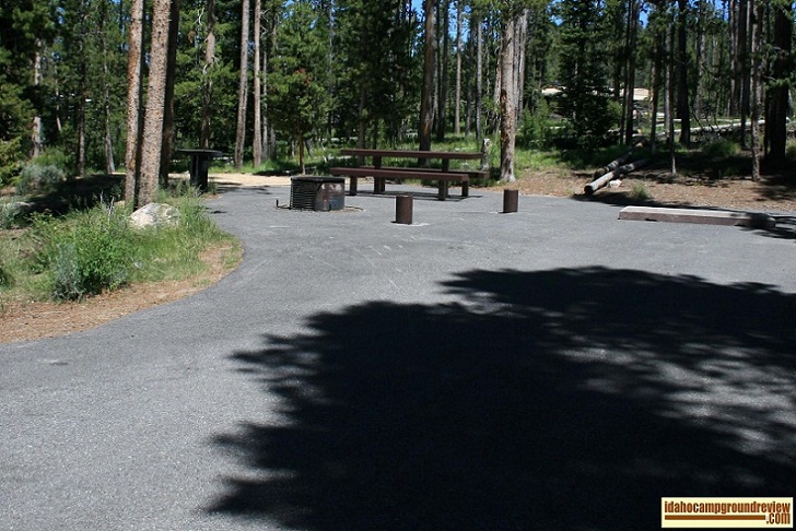 Outlet Campground on Redfish Lake