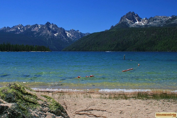 Outlet Campground on Redfish Lake