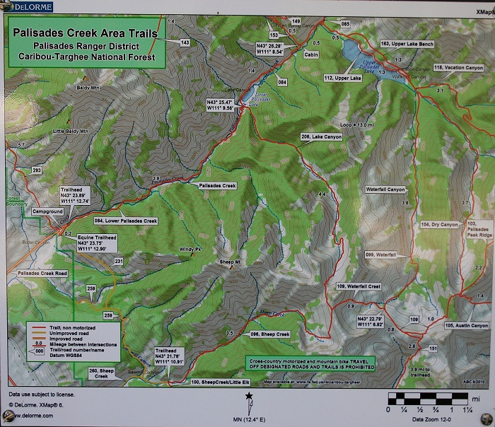 Palisades Creek Campground & Trailhead