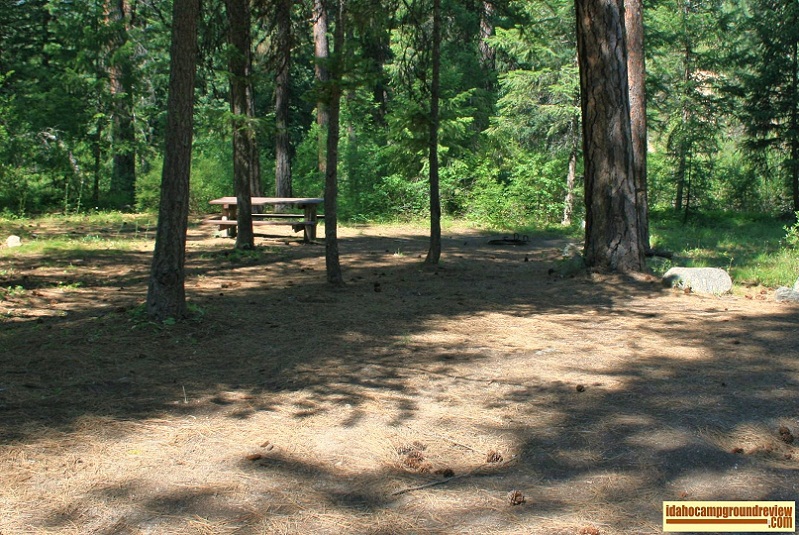 Park Creek Campground near Lowman, Idaho.
