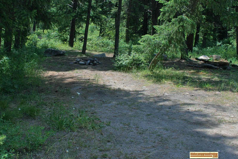 Park Creek Campground near Lowman, Idaho.