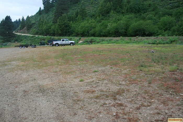 Pine Recreation Site on Anderson Ranch Reservoir.
