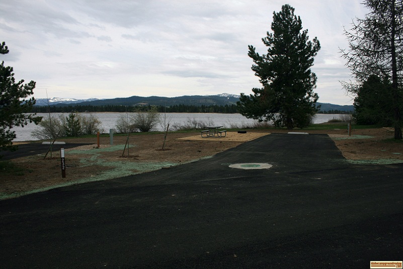 Campsites in Poison Creek Campground