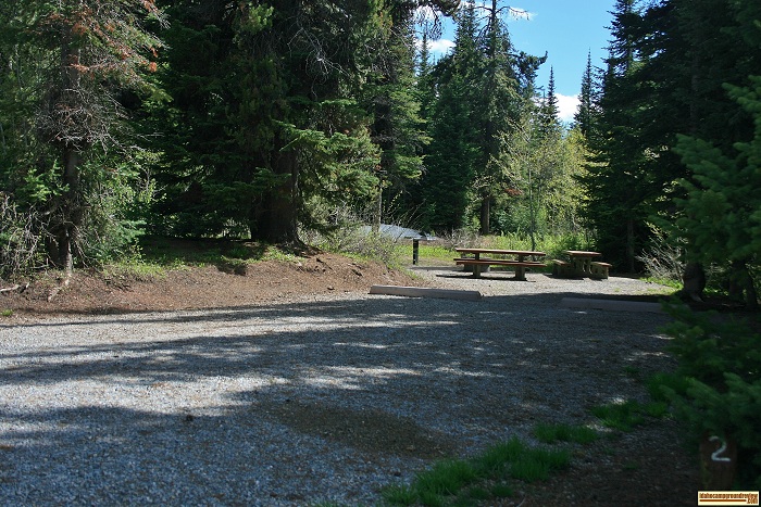 Campsite 2D in Loop "D" of Porcupine Springs Campground.