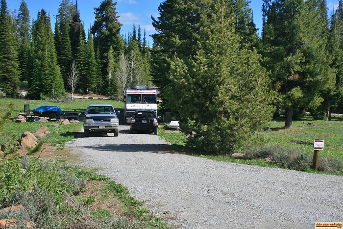 There is a host at Porcupine Springs Campground.