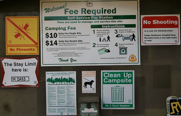 Camping info for Loop "A" in  Porcupine Springs Campground.