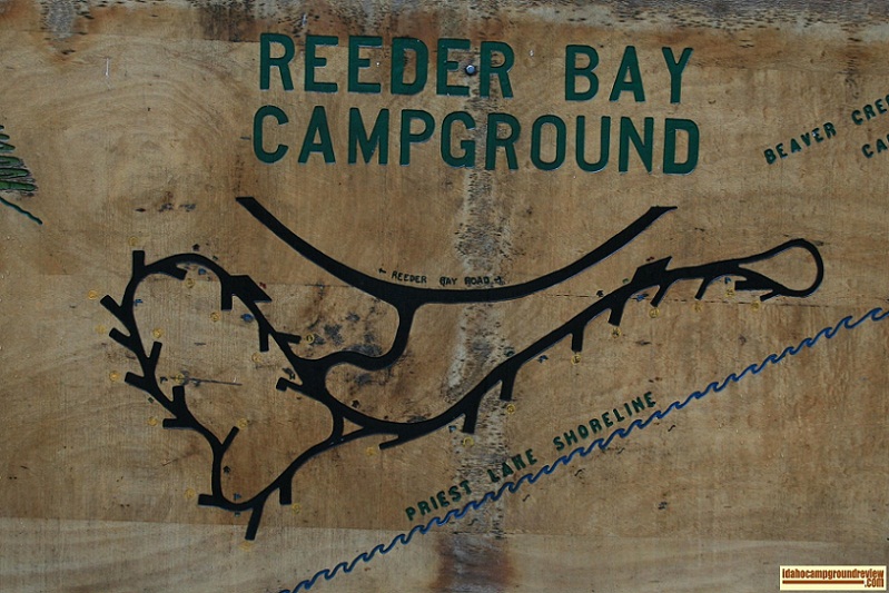 Reeder Bay Campground on Priest Lake