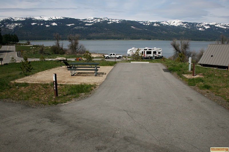 Ridgeview Campground campsite #184.