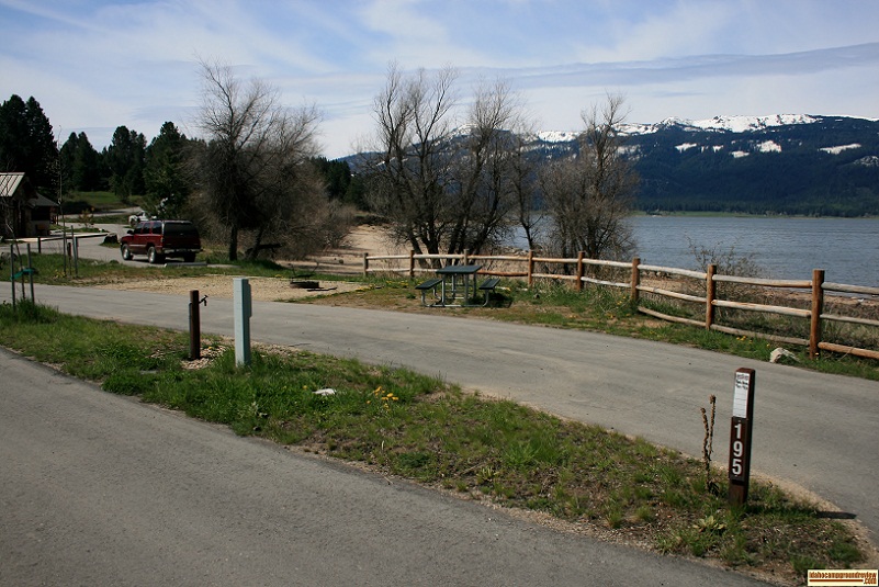 Ridgeview Campground campsite #195.