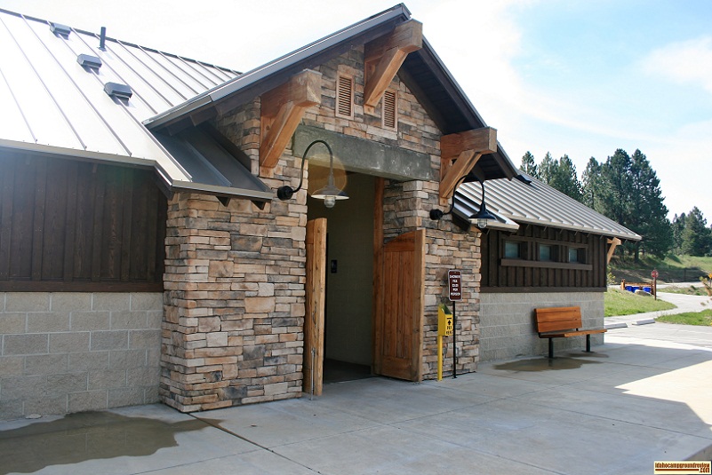 Ridgeview Campground, part of Lake Cascade State Park.