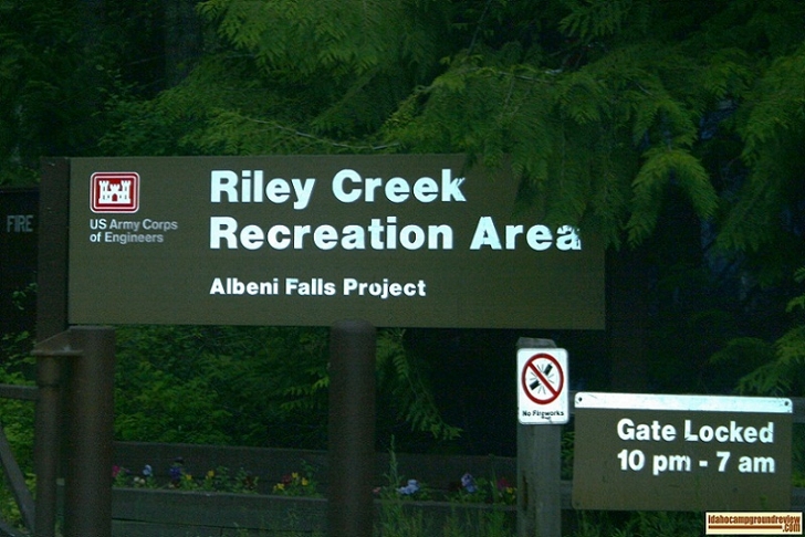 Riley Creek Recreation Area.