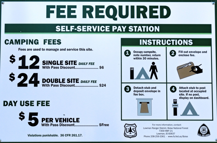 Camping at Riverside Campground at Deadwood Reservoir