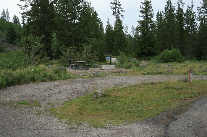 Riverside Campground on Henry's Fork.